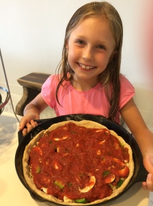 Jen's deep dish, ready to go into the oven